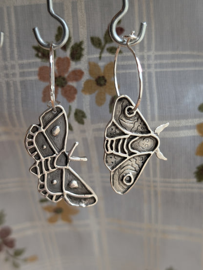 butterfly // moth hoops
