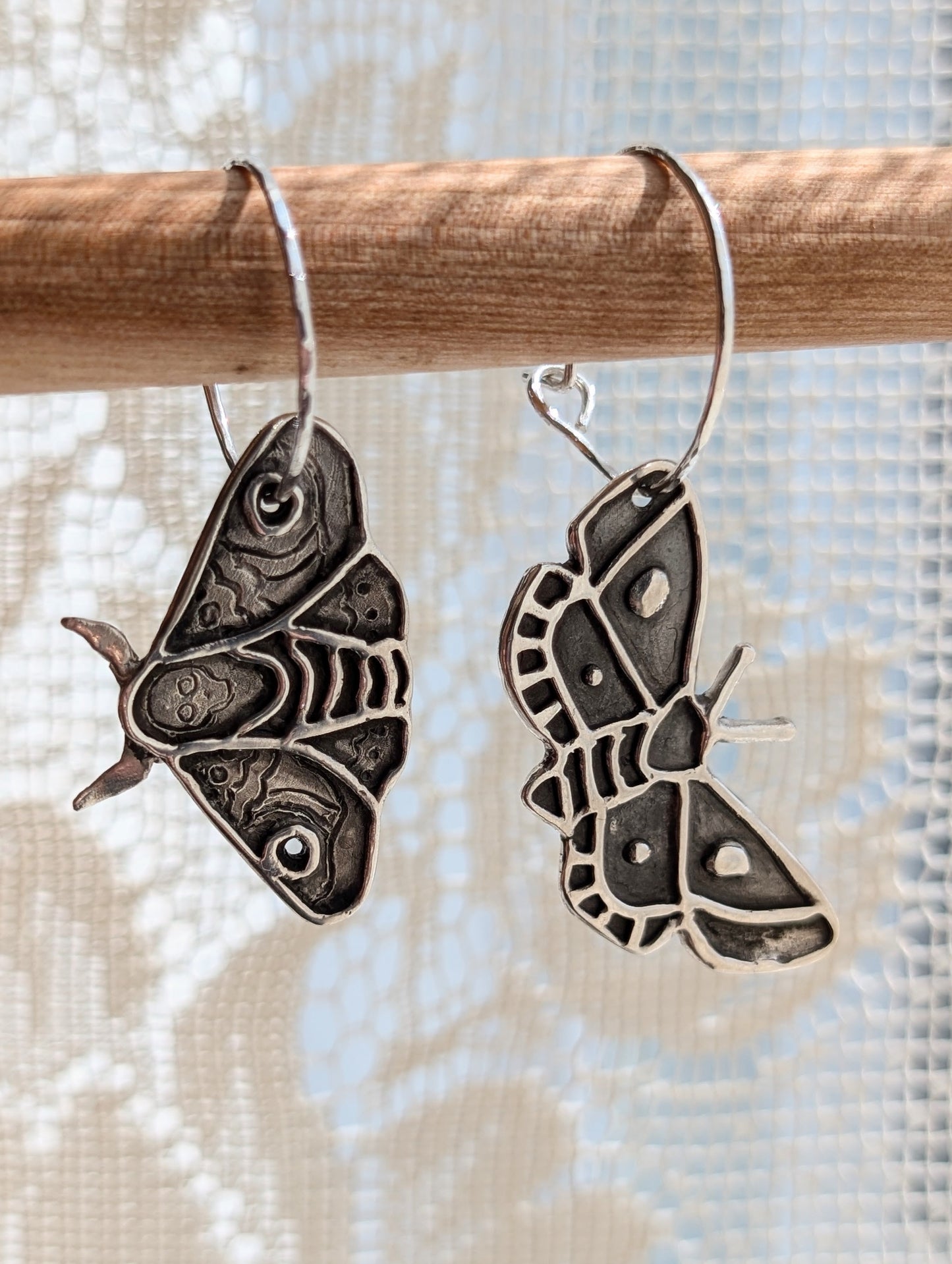 butterfly // moth hoops