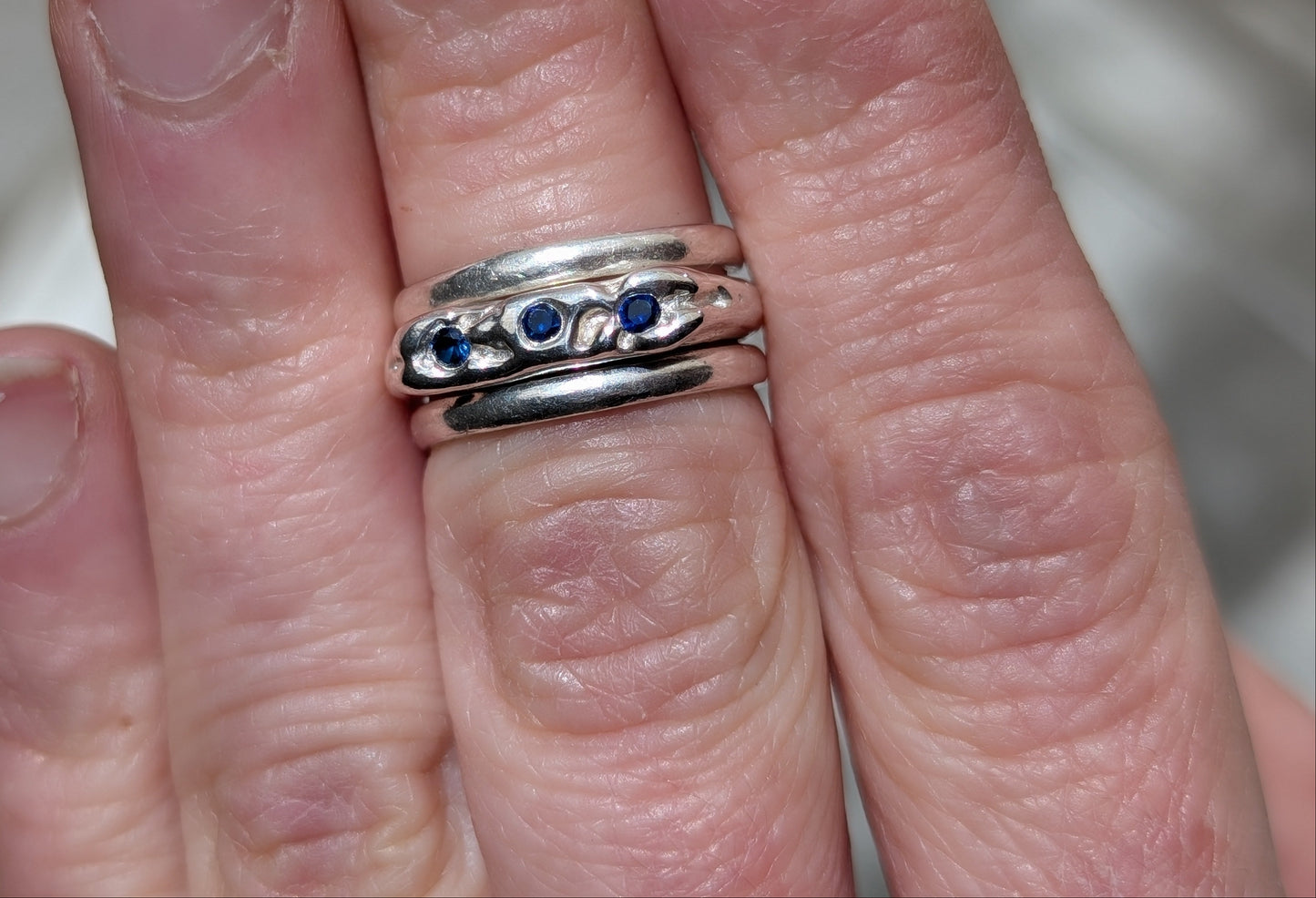 three sapphires