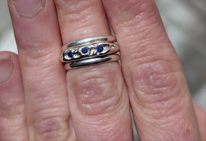 three sapphires
