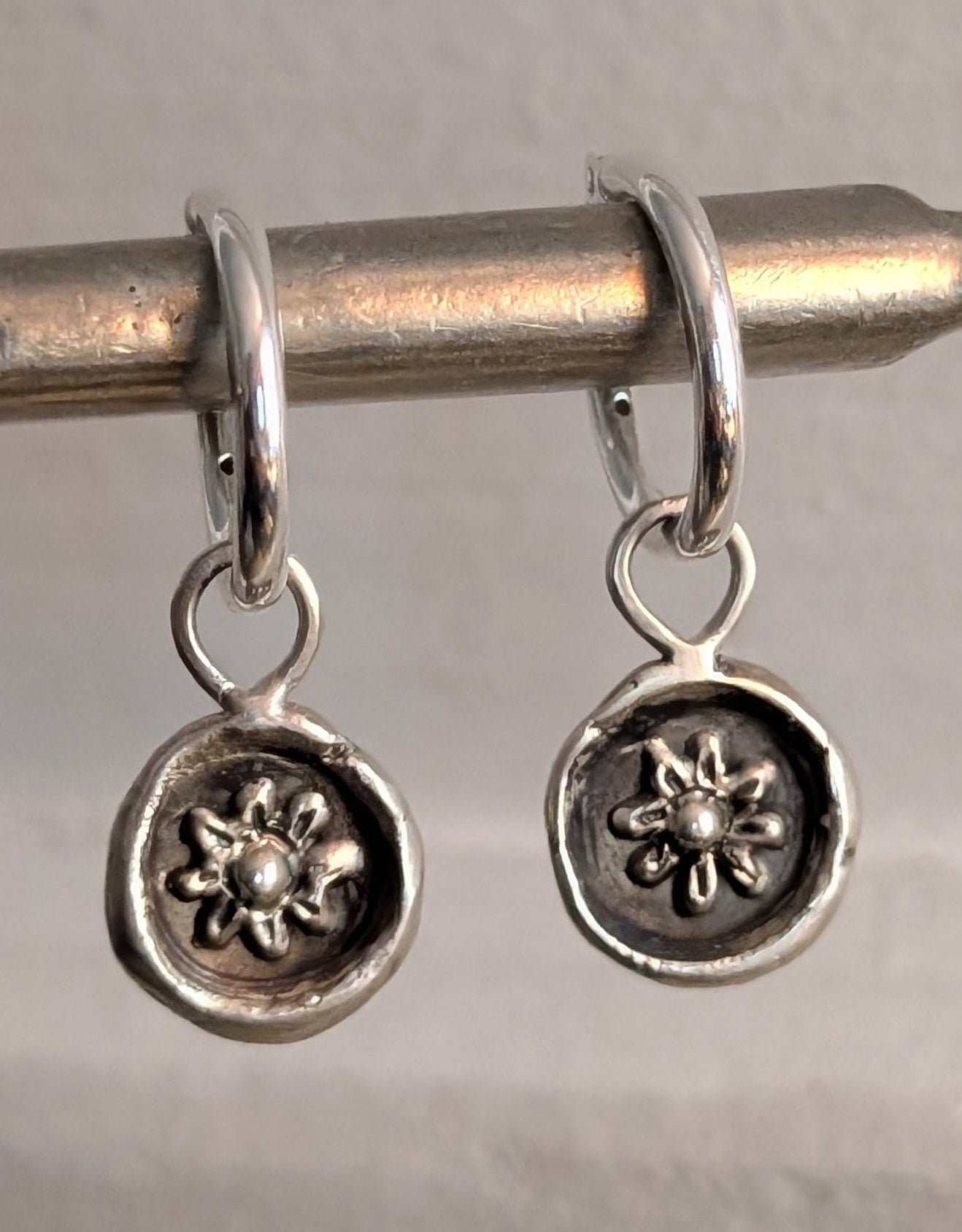 wax seal flower hoops