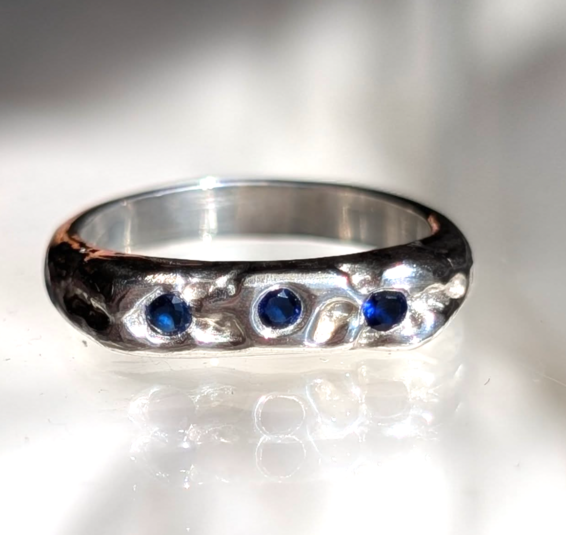 three sapphires