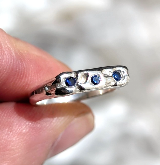 three sapphires