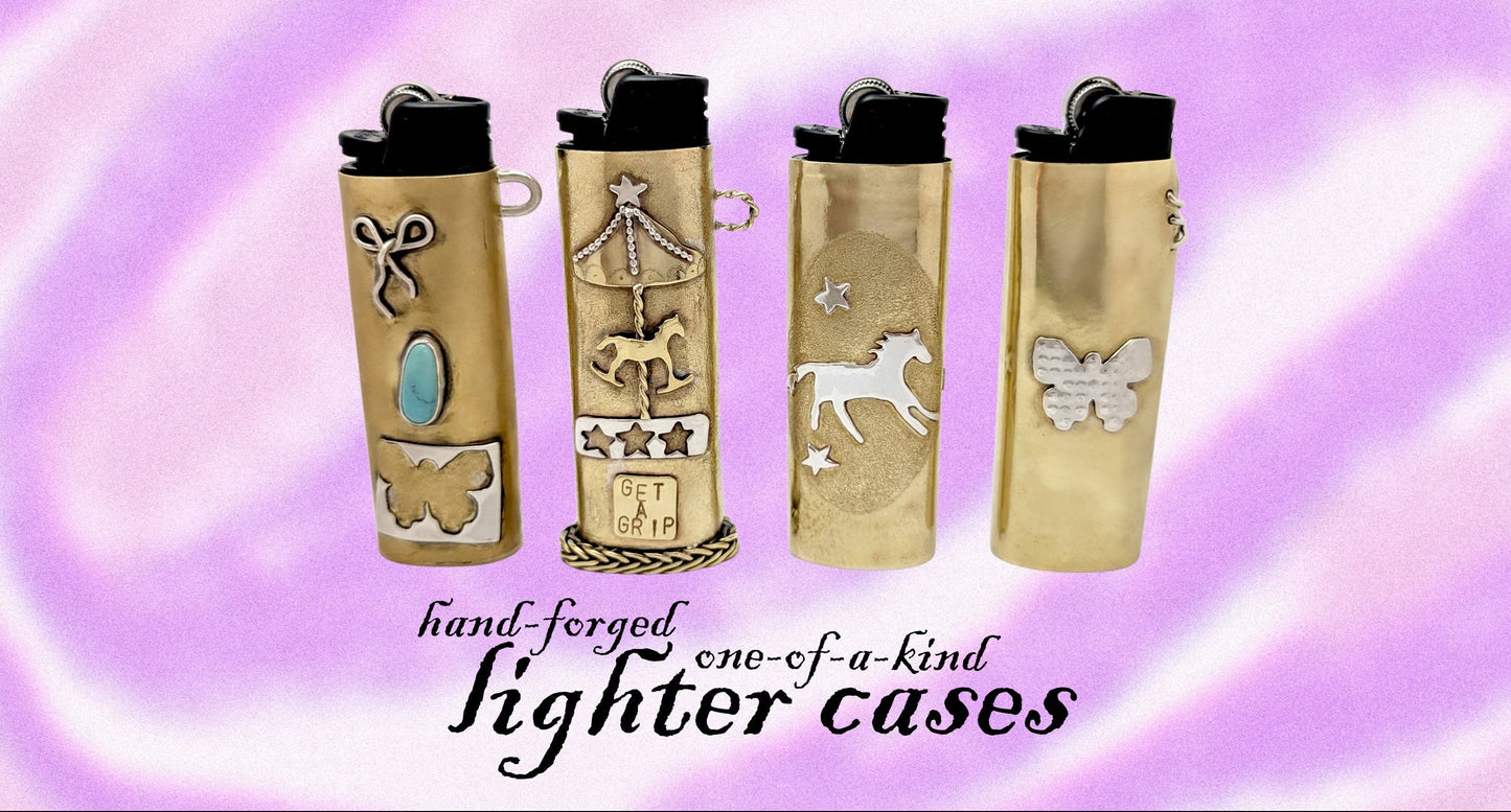 idas blue lighter case
