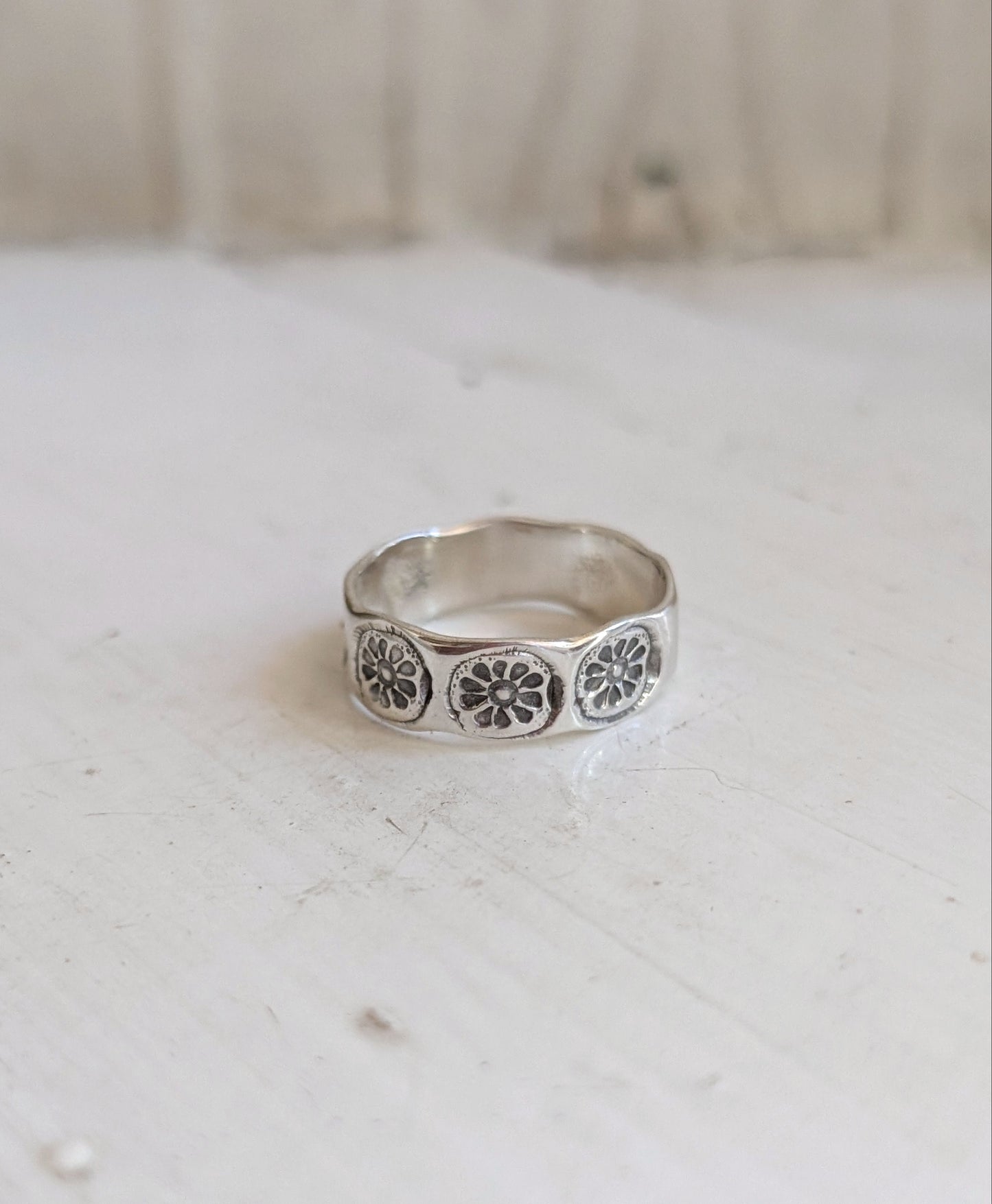 stamp of spring danity ring