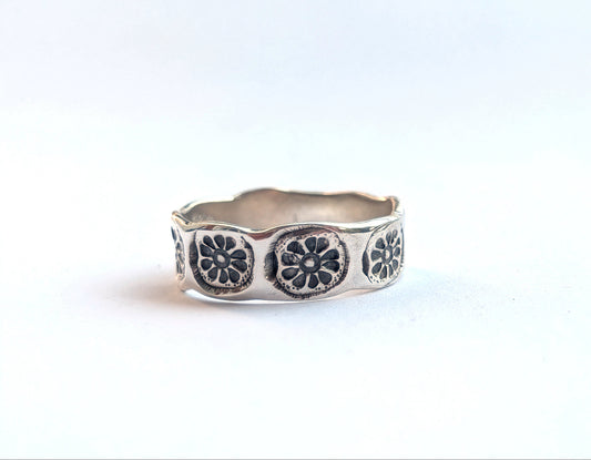 stamp of spring danity ring