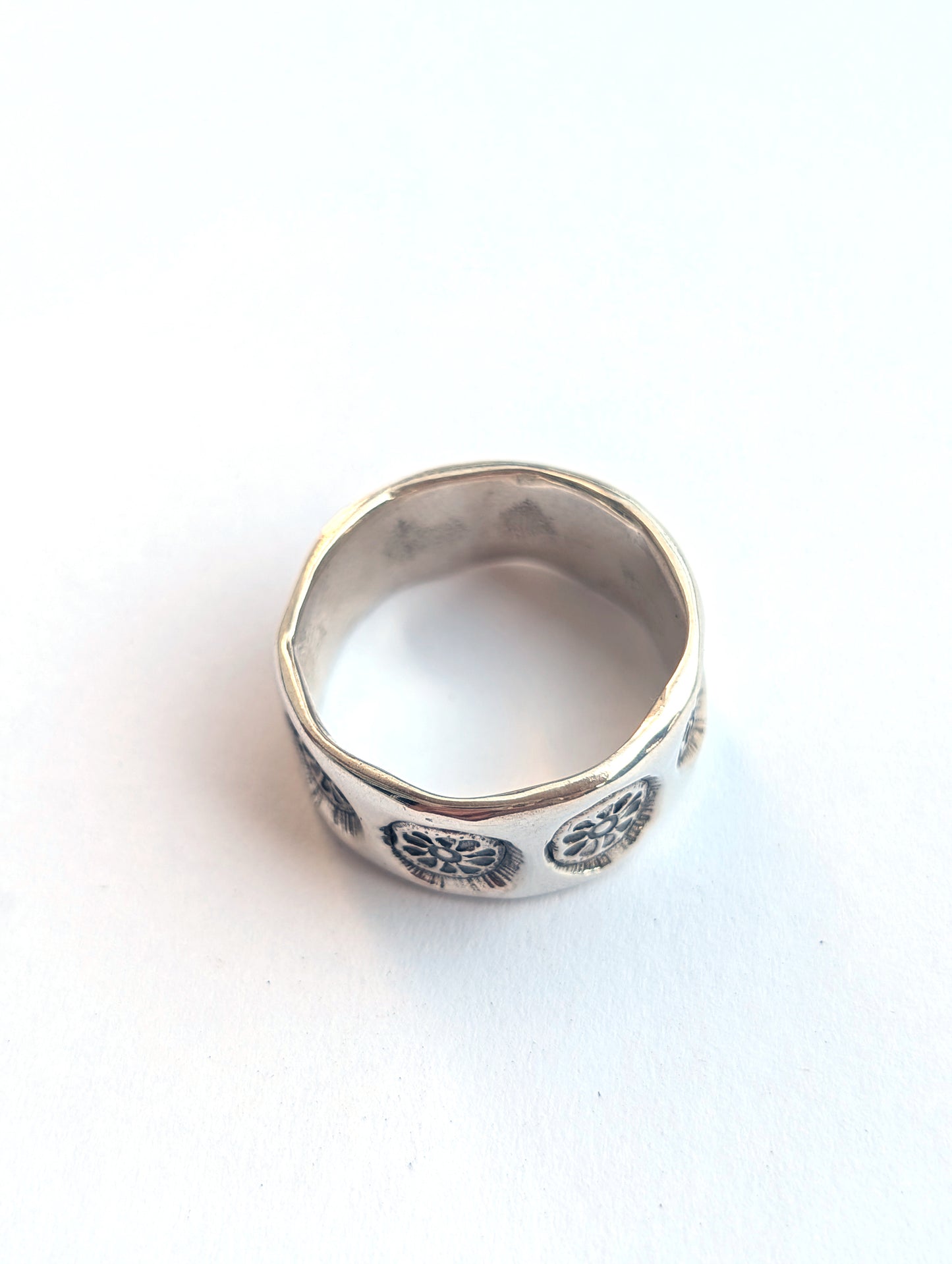 stamp of spring chunky ring