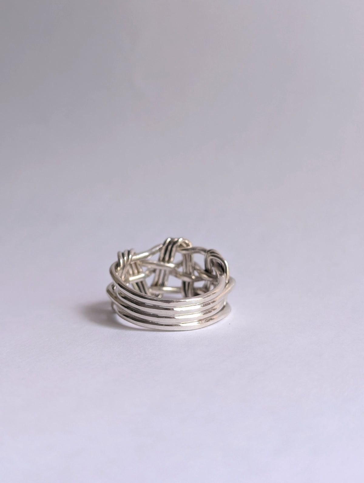 three makes four woven ring