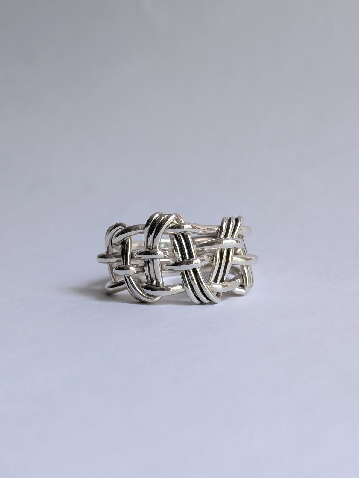 three makes four woven ring