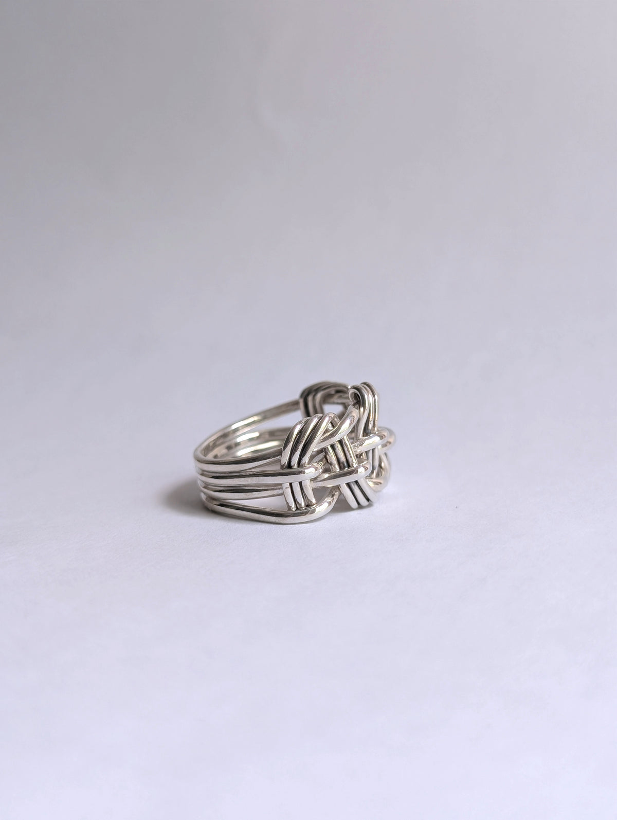 three makes four woven ring