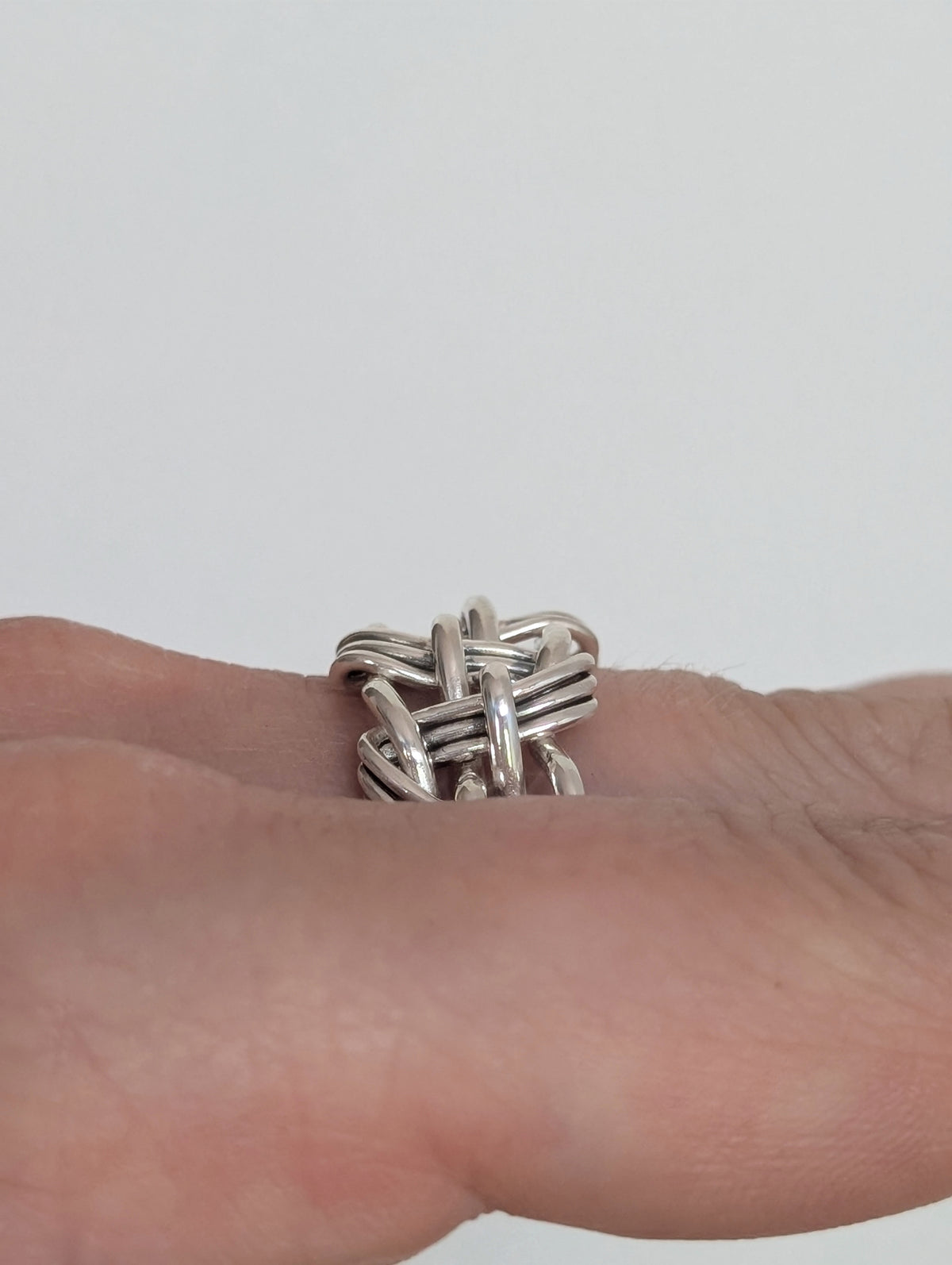 three makes four woven ring